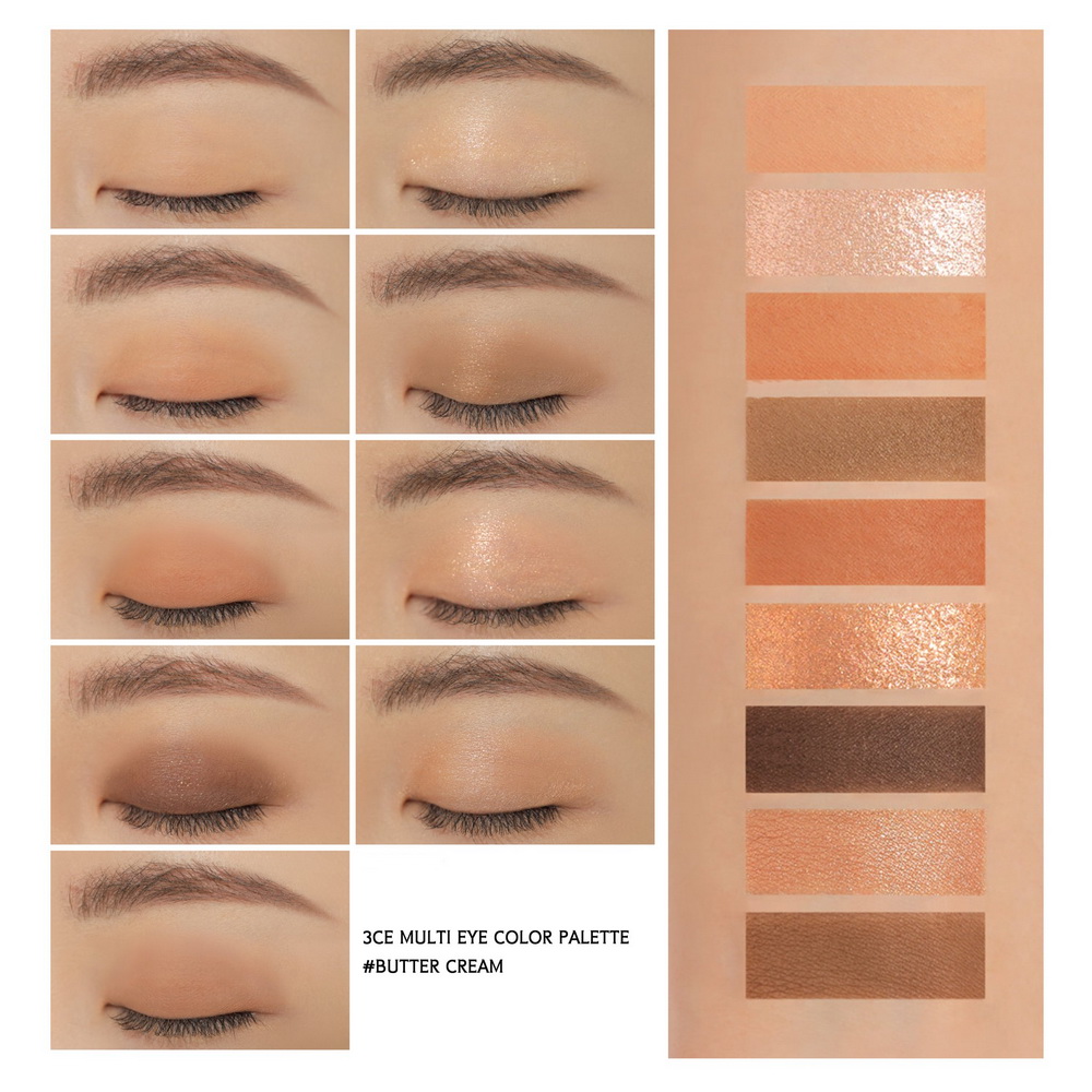 3CE Multi Eye Color Eyeshadow Palette Butter Cream - Image 2