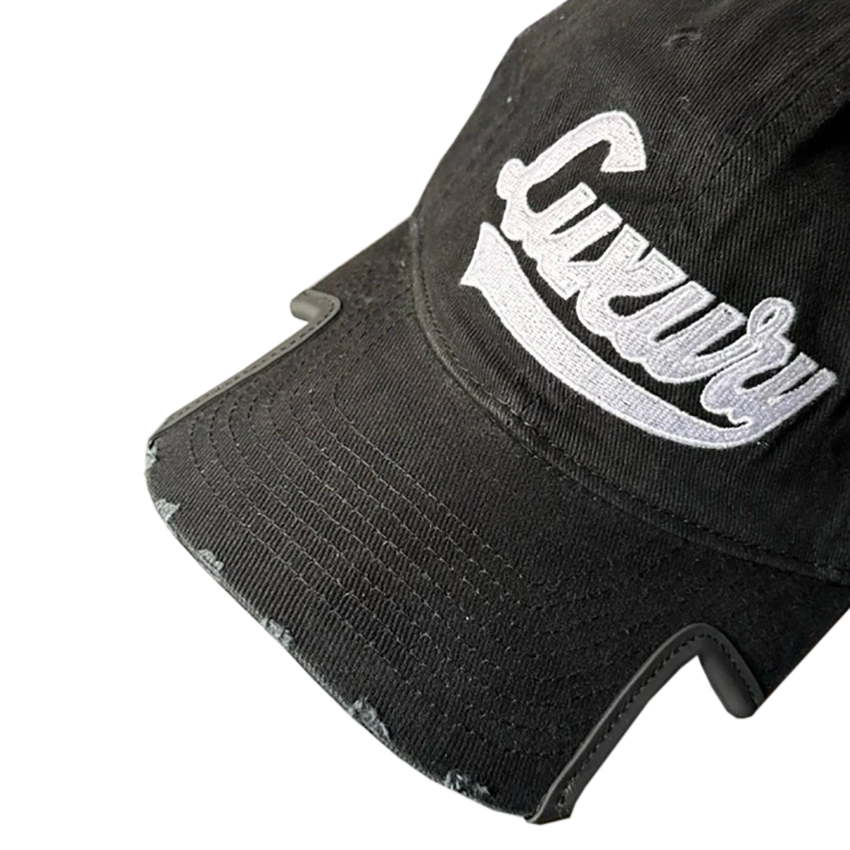 Balenciaga Women's Luxury Script Baseball Cap Faded Black - Image 2