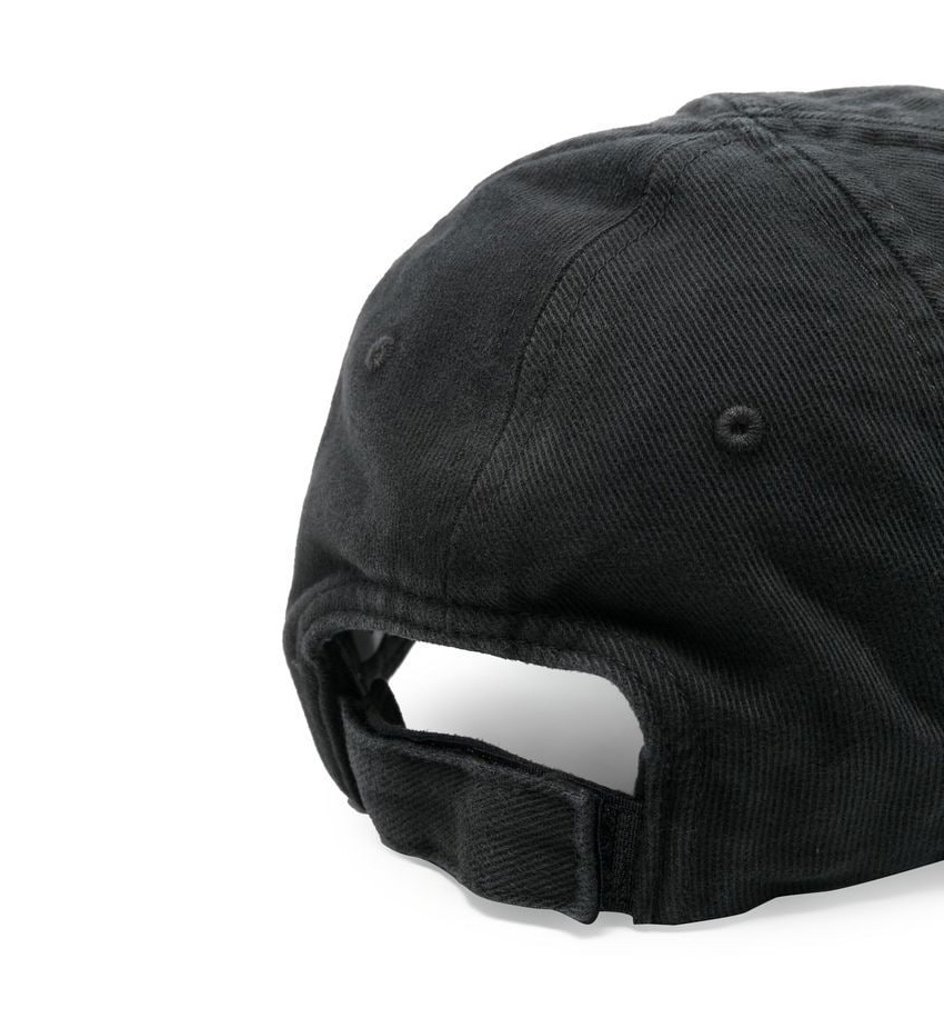Balenciaga BB Paris Icon Baseball Cap in Black - Image 3