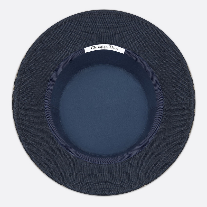 Christian Dior D-Bobby Macrocannage Small Brim Bucket Hat - Image 2