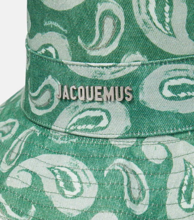 Jacquemus Le Bob Artichaut Sun Bucket Hat Green - Image 3